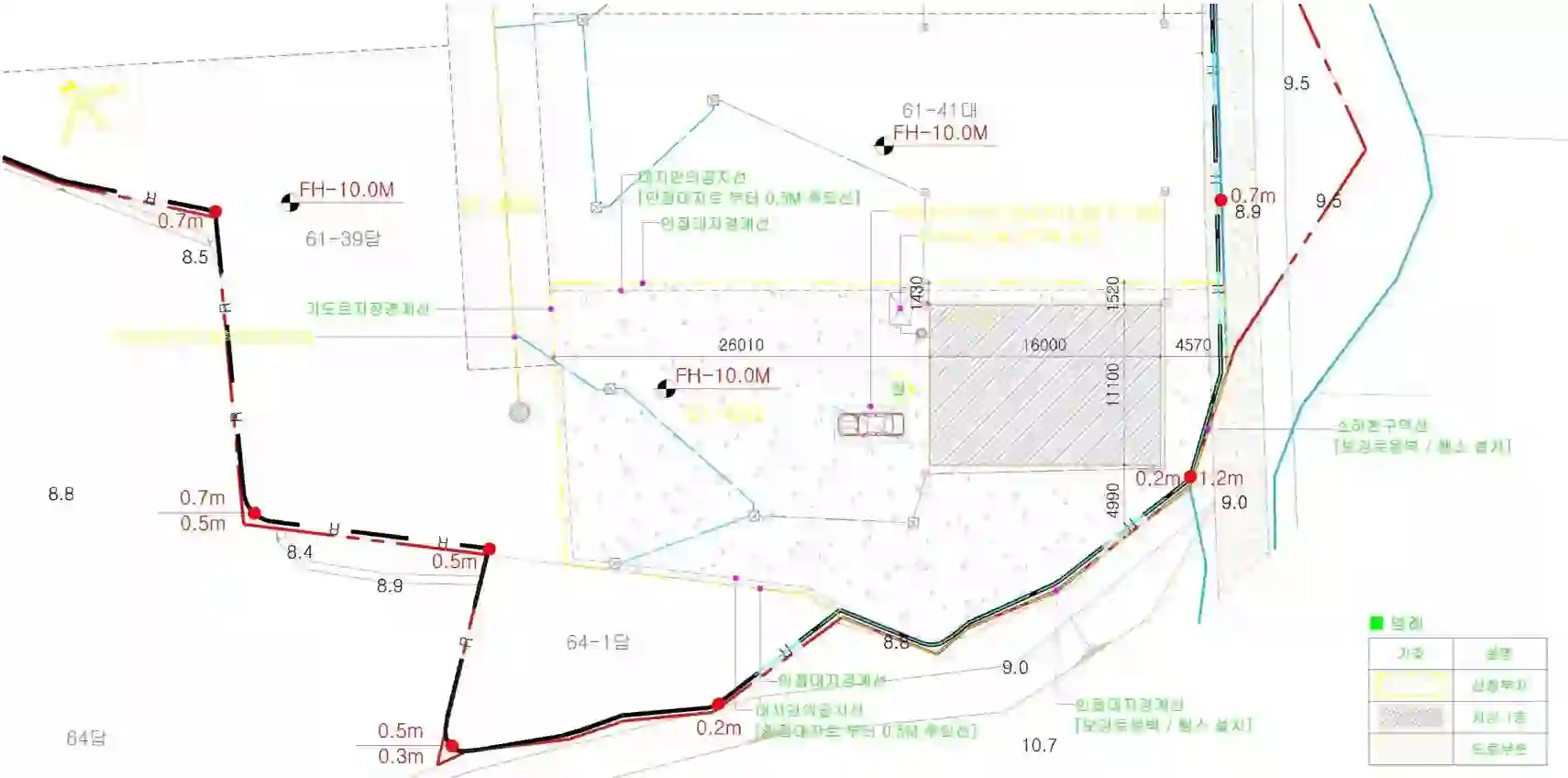 율생리 61-42 배치도 이미지